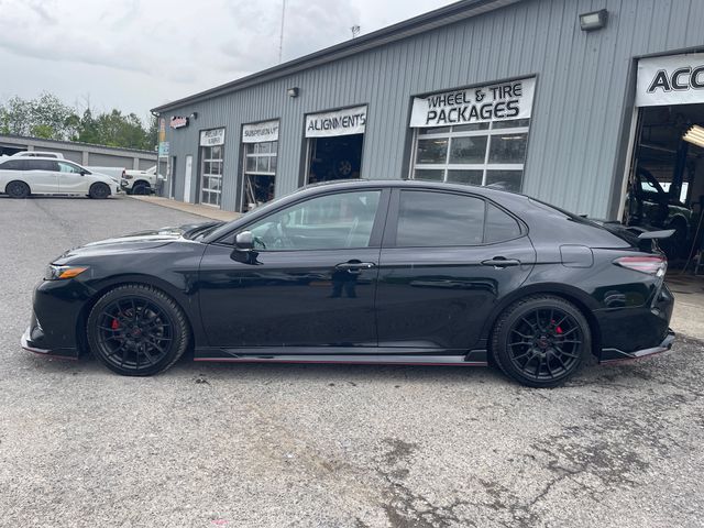 2024 Toyota Camry TRD V6 - Midnight Black Metallic exterior view 4