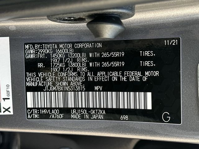 2022 Lexus GX 460 Luxury 34