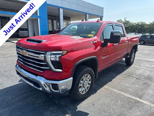 Red Hot 2024 Chevrolet Silverado 2500HD Pickup Truck Four-Wheel Drive Automatic