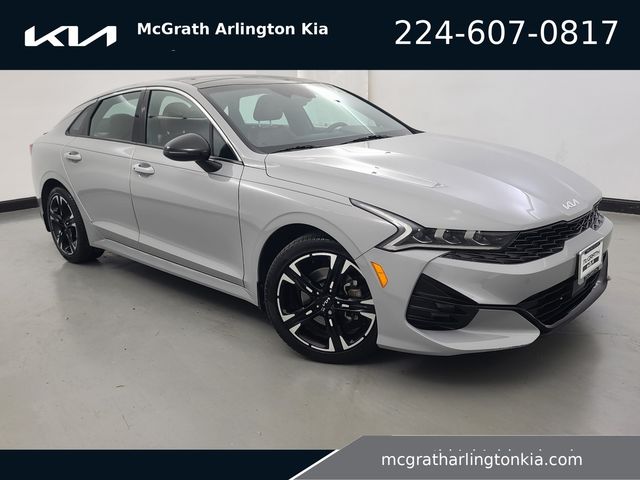 Wolf Gray 2023 Kia K5 Sedan Front-Wheel Drive 8-Speed Automatic