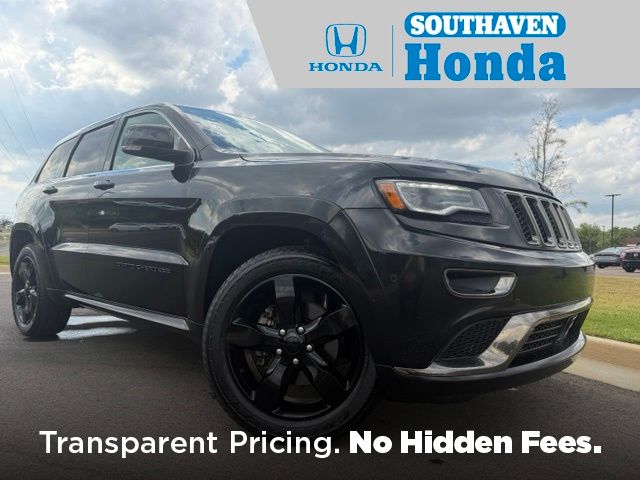 Brilliant Black Crystal Pearlcoat 2016 Jeep Grand Cherokee SUV / Crossover 4X2 8-Speed Automatic