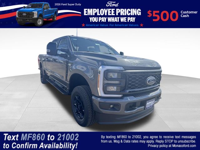 Carbonized Gray Metallic 2026 Ford F-250 Super Duty XL Crew Cab 4WD Pickup Truck Four-Wheel Drive Automatic