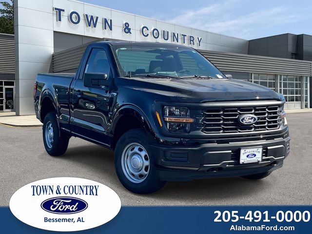 Agate Black Metallic 2026 Ford F-150 XL Regular Cab 4WD Pickup Truck Four-Wheel Drive Automatic