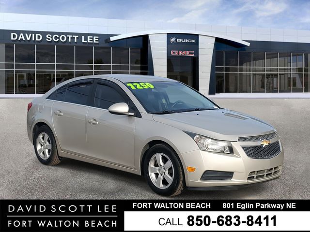 Champagne Silver Metallic 2014 Chevrolet Cruze 1LT Sedan FWD Sedan Front-Wheel Drive 6-Speed Automatic Overdrive