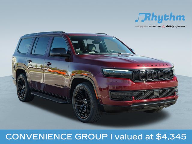 Velvet Red Pearlcoat 2025 Jeep Wagoneer Series II 4WD SUV / Crossover Four-Wheel Drive 8-Speed Automatic