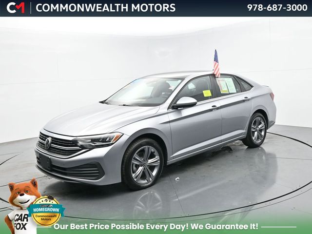 Silver Metallic 2023 Volkswagen Jetta Sedan Front-Wheel Drive 8-Speed Automatic