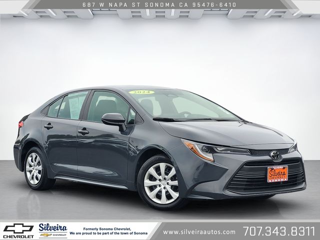 Underground 2024 Toyota Corolla Sedan Front-Wheel Drive Continuously Variable Transmission