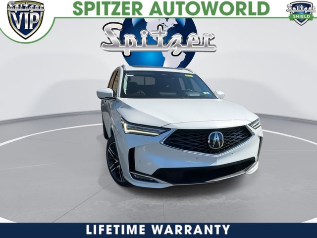 2026 Acura MDX Advance Package White at Spitzer Acura