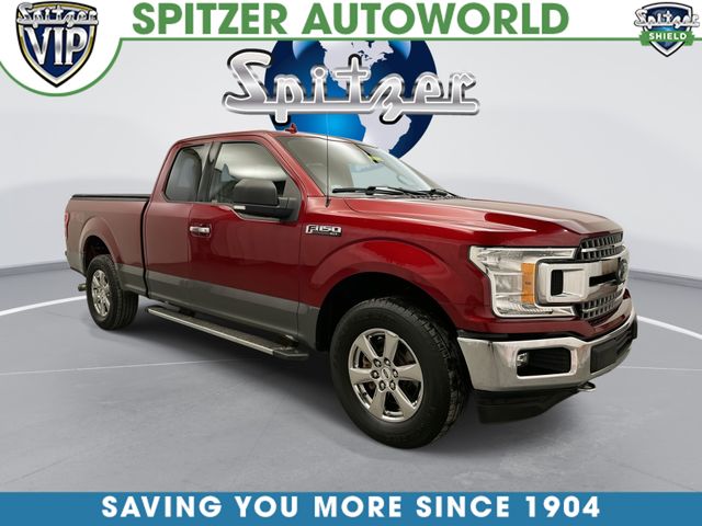 Ruby Red 2018 Ford F-150 XLT SuperCab 4WD Pickup Truck Four-Wheel Drive Automatic