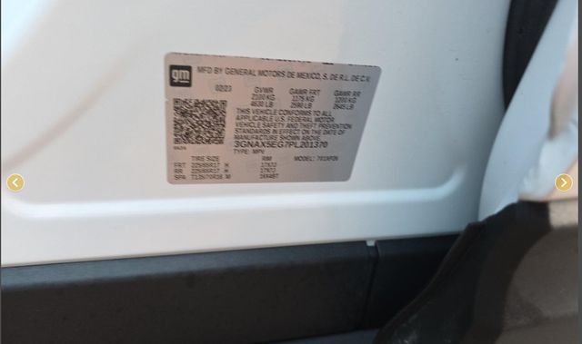 2023 Summit White Chevrolet Equinox LS AWD SUV