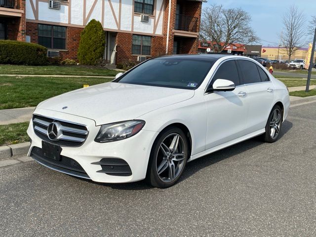 White 2019 Mercedes-Benz E-Class E 450 4MATIC Sedan AWD Sedan All-Wheel Drive 9-Speed Automatic