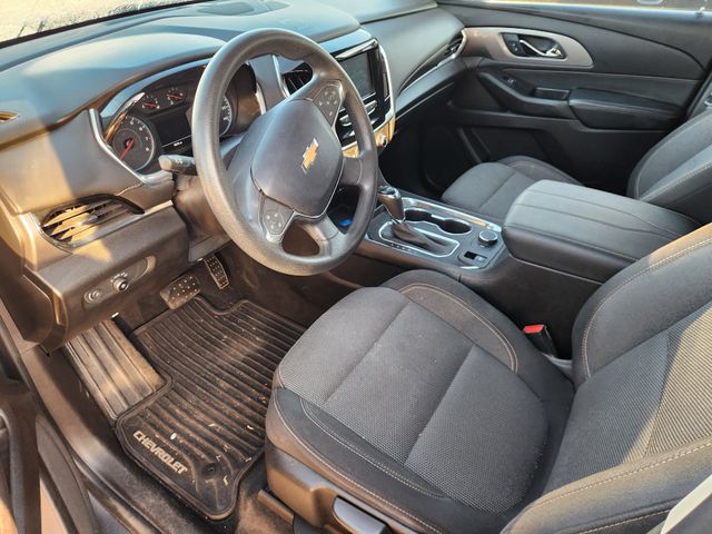 2019 Chevrolet Traverse LS Gray at Victoria Chrysler Dodge Jeep Ram