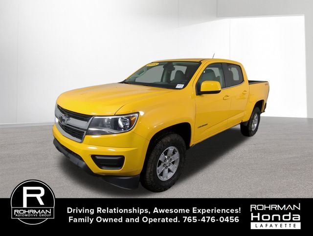 Wheatland Yellow 2018 Chevrolet Colorado Pickup Truck Four-Wheel Drive 8-Speed Automatic
