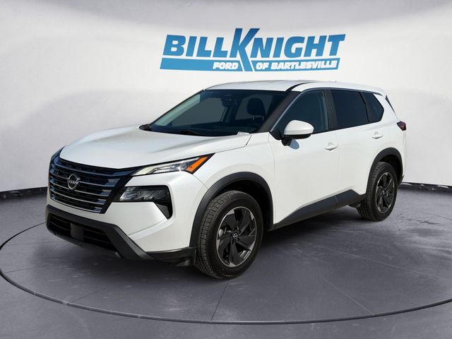 Everest White Pearl 2024 Nissan Rogue SUV / Crossover Front-Wheel Drive Continuously Variable Transmission