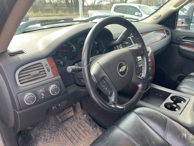 2009 Silver Chevrolet Silverado 2500HD LTZ 4X4 Truck