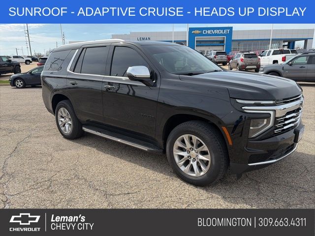 Black 2025 Chevrolet Tahoe Premier 4WD SUV / Crossover Four-Wheel Drive