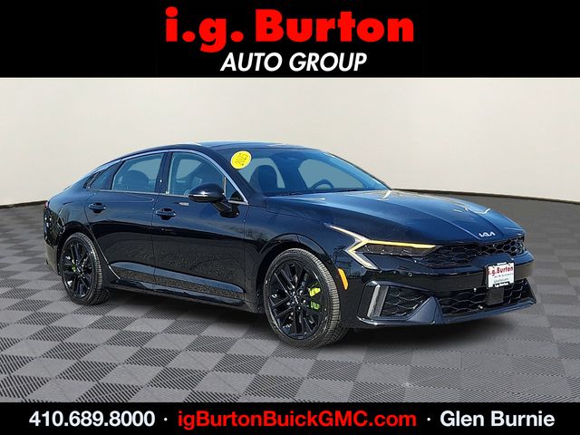 Aurora Black Pearl 2025 Kia K5 GT FWD Sedan Front-Wheel Drive 8-Speed Dual Clutch
