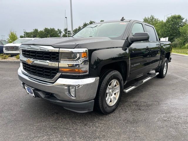 Black 2018 Chevrolet Silverado 1500 Pickup Truck Four-Wheel Drive 6-Speed Automatic Overdrive