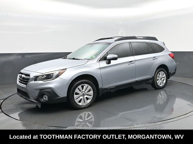 Ice Silver Metallic 2018 Subaru Outback 2.5i Premium AWD Wagon All-Wheel Drive Continuously Variable Transmission