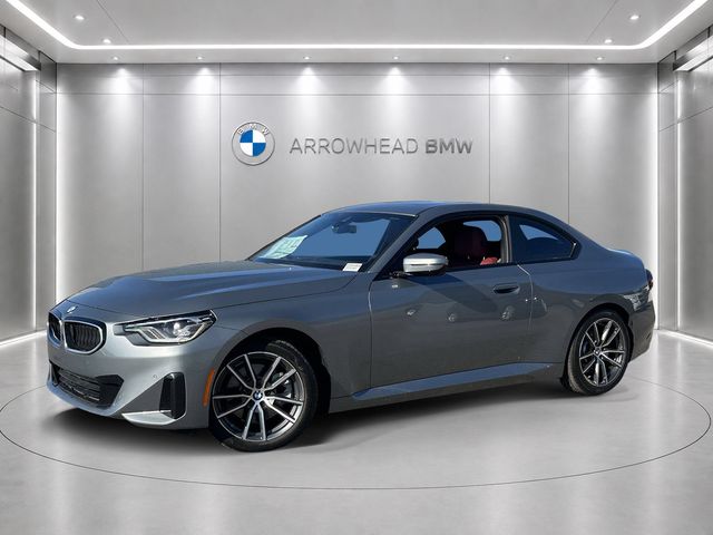 Gray (Skyscraper Grey Metallic) 2026 BMW 2 Series Coupe All-Wheel Drive 8-Speed Automatic