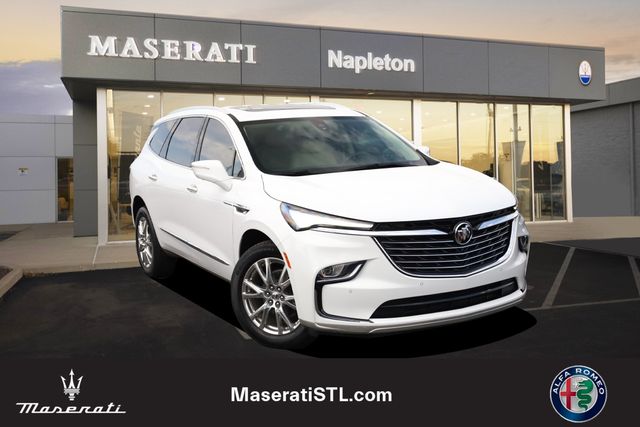 Summit White 2023 Buick Enclave Premium FWD SUV / Crossover Front-Wheel Drive 9-Speed Automatic