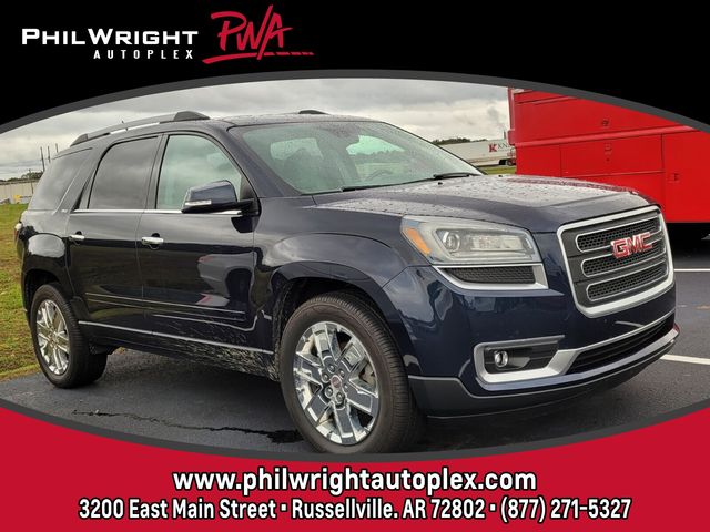 Dark Sapphire Blue 2017 GMC Acadia Limited FWD SUV / Crossover Front-Wheel Drive 6-Speed Automatic