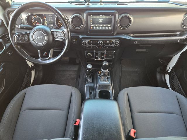 2020 Bright White Clearcoat Jeep Gladiator Sport 4X4 Truck