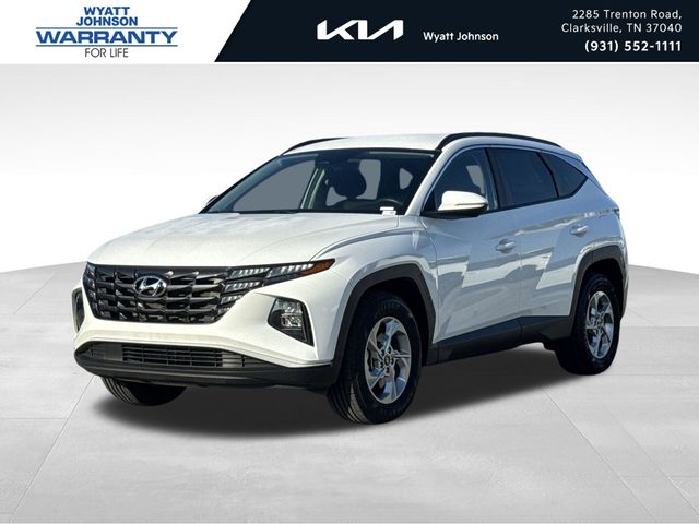 Serenity White Pearl 2023 Hyundai Tucson SUV / Crossover All-Wheel Drive 8-Speed Automatic