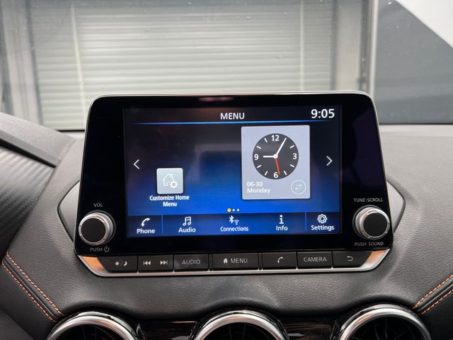 2022 Electric Blue Metallic/Super Black Nissan Sentra SR FWD Sedan