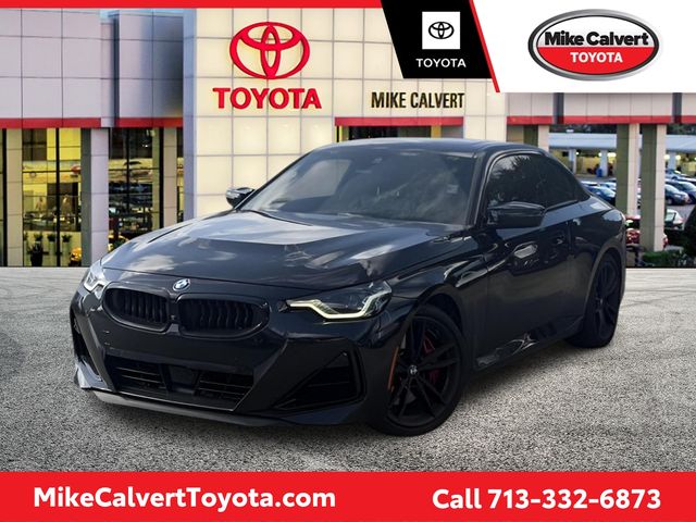 Black Sapphire Metallic 2023 BMW 2 Series Coupe Rear-Wheel Drive 8-Speed Automatic