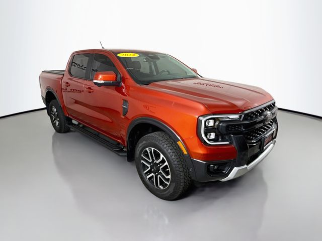 Chili Pepper Red 2024 Ford Ranger Pickup Truck Four-Wheel Drive Automatic