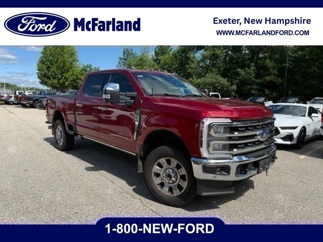 Ruby Red Metallic 2025 Ford F-350 Super Duty Pickup Truck Four-Wheel Drive Automatic