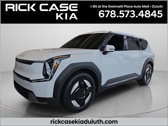 Glacial White Pearl 2026 Kia EV9 SUV / Crossover Rear-Wheel Drive 1-Speed Automatic