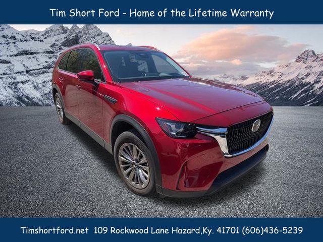 Soul Red Crystal Metallic 2024 Mazda CX-90 3.3 Turbo Preferred Plus AWD SUV / Crossover All-Wheel Drive 8-Speed Automatic