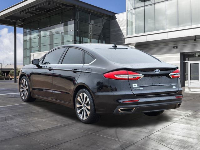 2020 Agate Black Metallic Ford Fusion SE AWD Sedan