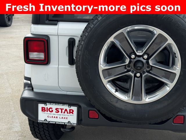 2020 Jeep Wrangler Unlimited Sahara White/off-white at DeMontrond Auto Country