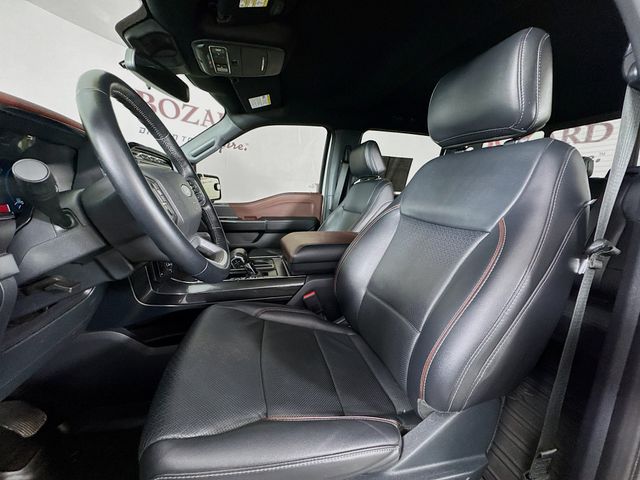 2021 Oxford White Ford F-150 Lariat 4X4 Truck