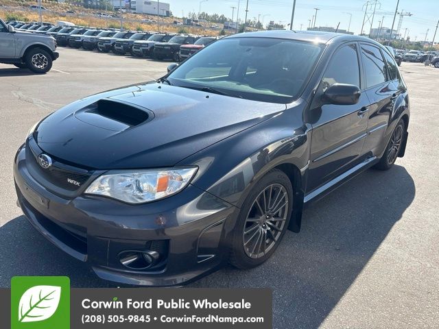 Dark Gray Metallic 2013 Subaru Impreza WRX Hatchback All-Wheel Drive 5-Speed Manual