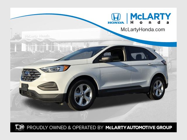 Oxford White 2019 Ford Edge SE FWD SUV / Crossover Front-Wheel Drive 8-Speed Automatic