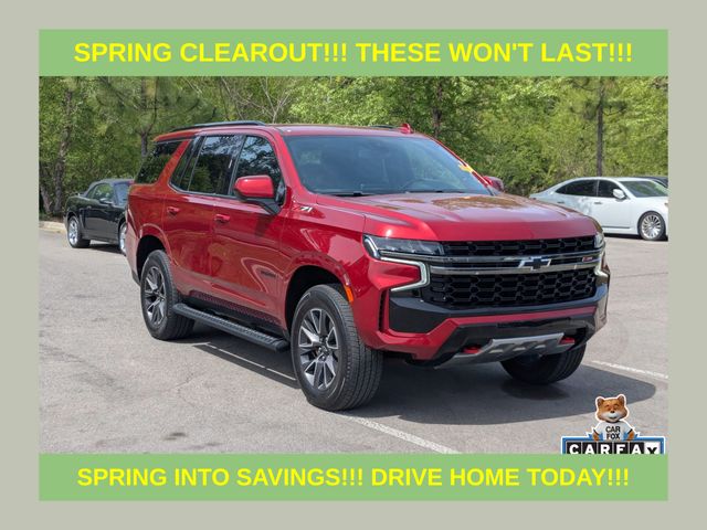 Cherry Red Tintcoat 2021 Chevrolet Tahoe Z71 4WD SUV / Crossover Four-Wheel Drive