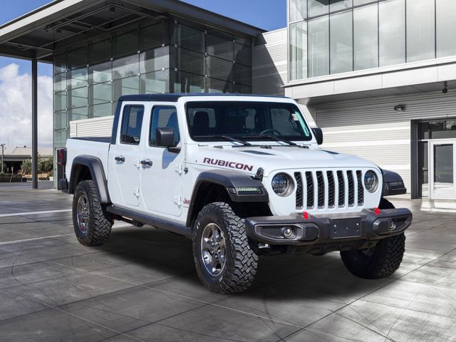 2023 Bright White Clearcoat Jeep Gladiator Rubicon 4X4 Truck