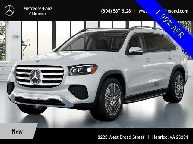 Moonlight White Metallic 2026 Mercedes-Benz GLS 450 4MATIC SUV / Crossover All-Wheel Drive 9-Speed Automatic