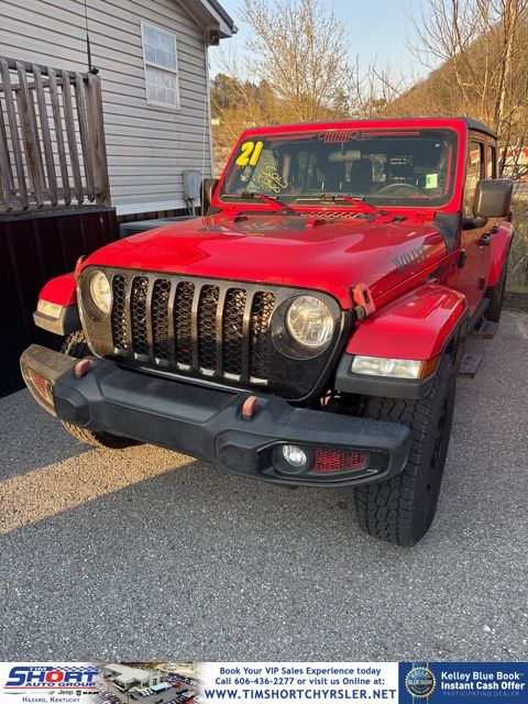 2021 Jeep Gladiator Willys Crew Cab 4WD