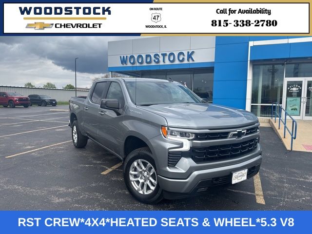 Sterling Gray Metallic 2026 Chevrolet Silverado 1500 Pickup Truck Four-Wheel Drive Automatic
