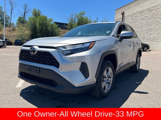 Silver Sky Metallic 2024 Toyota RAV4 SUV / Crossover All-Wheel Drive 8-Speed Automatic