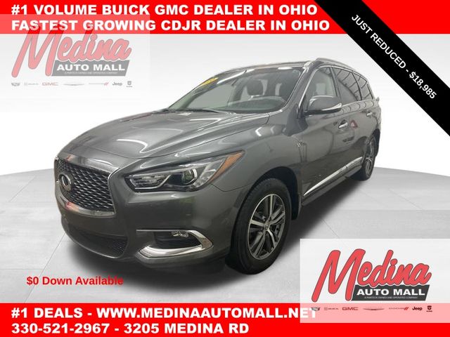 Gray (Graphite Shadow) 2020 INFINITI QX60 Luxe FWD SUV / Crossover Front-Wheel Drive Continuously Variable Transmission