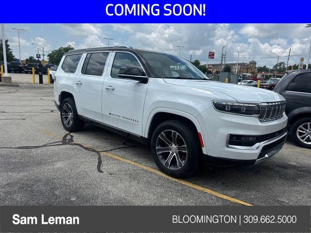 Bright White Clearcoat 2024 Jeep Grand Wagoneer SUV / Crossover Four-Wheel Drive 8-Speed Automatic