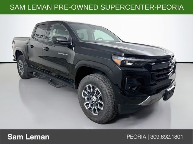 Black 2024 Chevrolet Colorado Pickup Truck Four-Wheel Drive 8-Speed Automatic