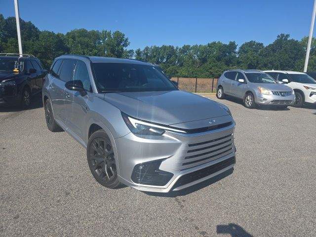 Celestial Silver Metallic 2024 Lexus TX Hybrid 500h F SPORT Performance Premium AWD SUV / Crossover All-Wheel Drive 6-Speed Automatic