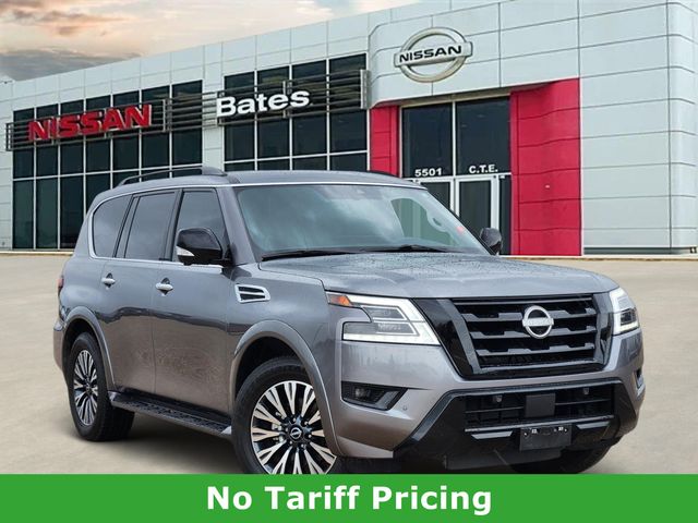 Gray (Gun Metallic) 2023 Nissan Armada SUV / Crossover 4X2 7-Speed Automatic